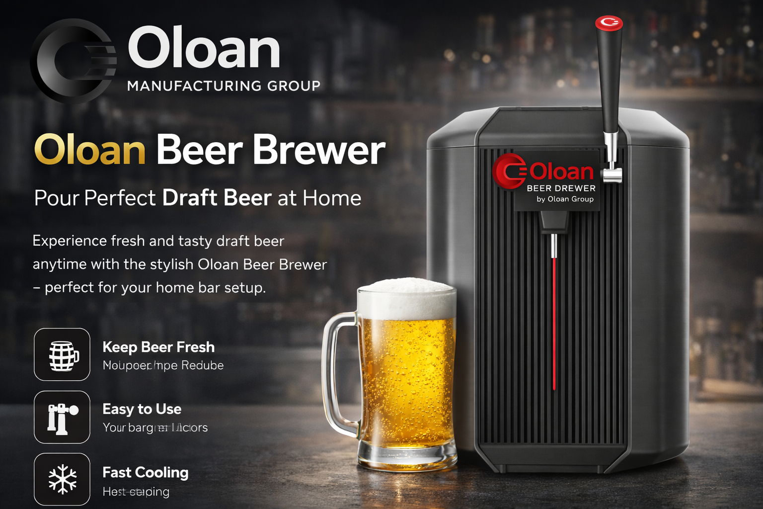 Oloan Beer Brewer Machine